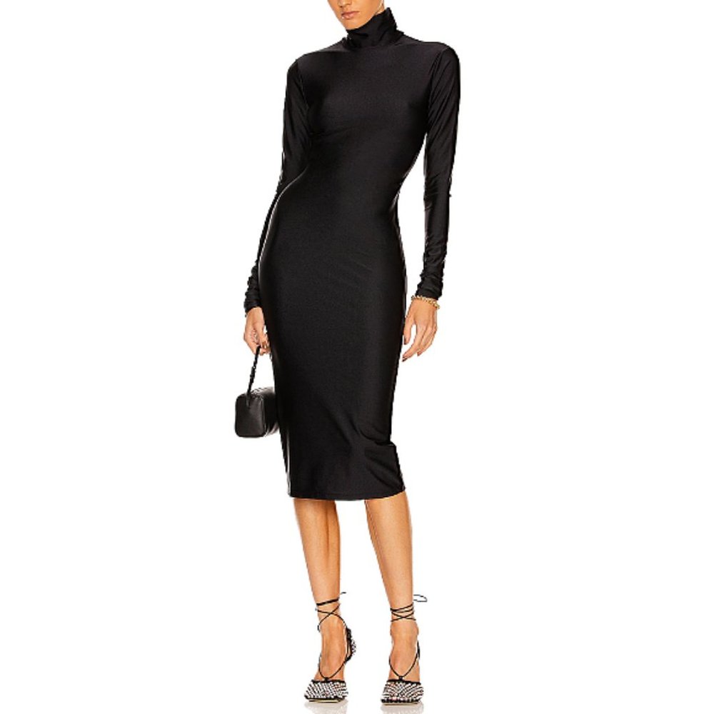 The Andamane Hilda Turtleneck Midi Dress, Size S